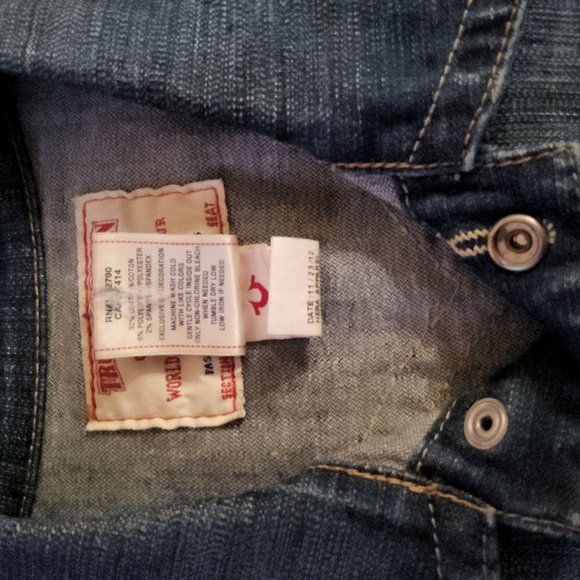 True Religion Emily jeans jacket - Picture 12 of 12